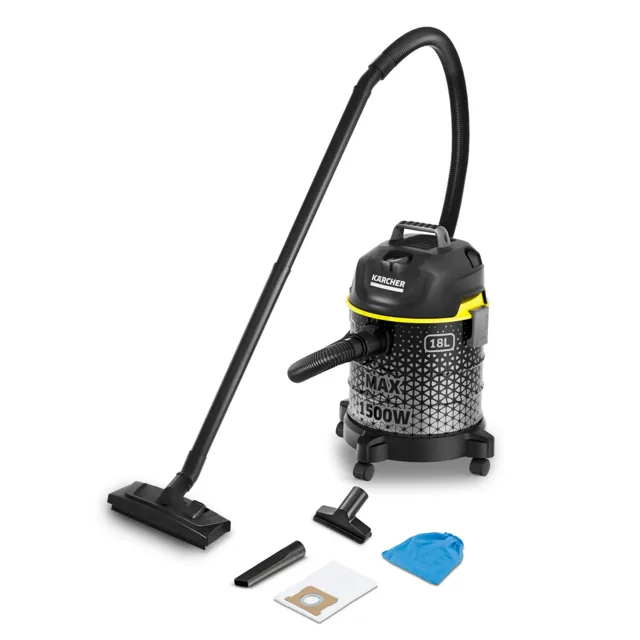 Karcher Vacuum Cleaner Max 1500 Watts 18L DVAC 1500 price comparison Qatar – cheapest at Ansar Gallery