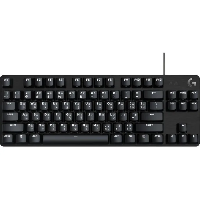 Logitech Mechanical Wired Gaming Keyboard G413 price comparison Qatar – cheapest at Jarir Bookstore