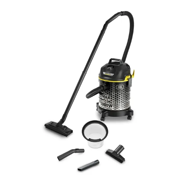 Karcher Dry Drum Vacuum Cleaner 1800W 20L DVAC1800 price comparison Qatar – cheapest at Lulu Hypermarket
