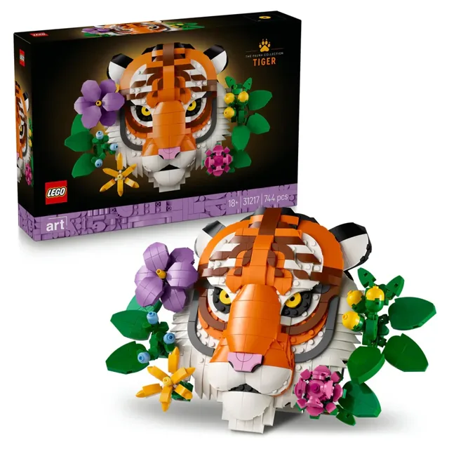 Lego 31217 Art The Fauna Collection Tiger 403Pcs price comparison Qatar – cheapest at Hala Mama