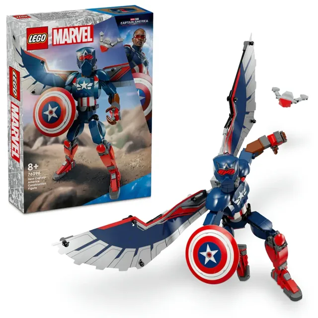 LEGO Marvel New Captain America Construction Figure price comparison Qatar – cheapest at Hala Mama