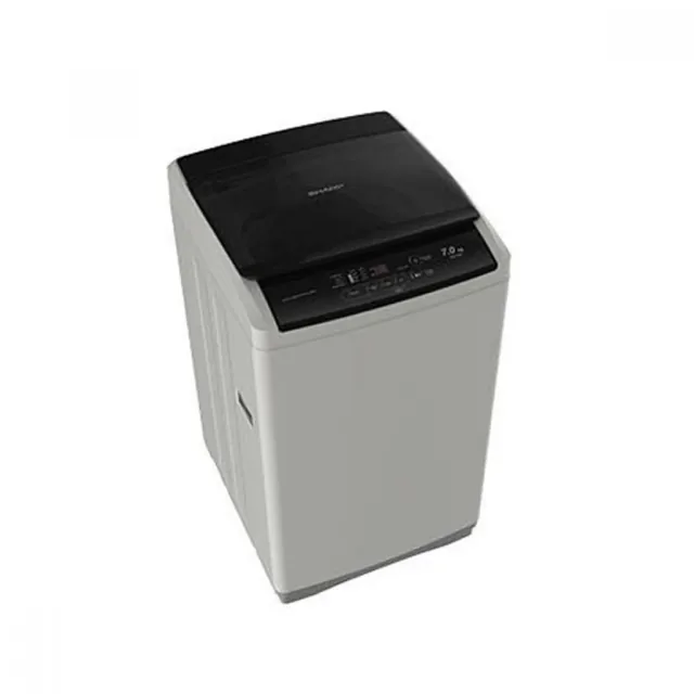 Sharp Top Load Washing Machine, 7 kg, 700 RPM, Light Grey, ESME75CZS product image