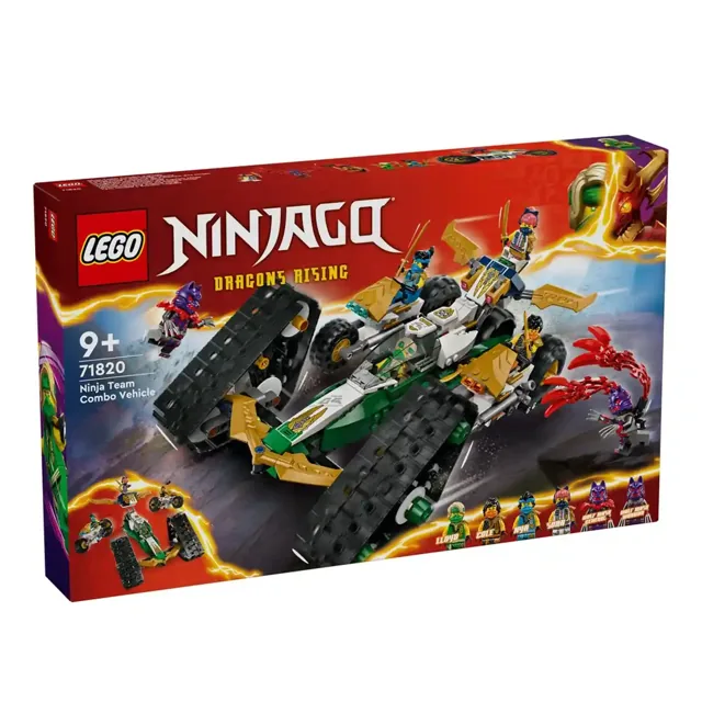 Lego Ninjago 71820 Ninja Team Combo Vehicle price comparison Qatar – cheapest at Yalla Toys