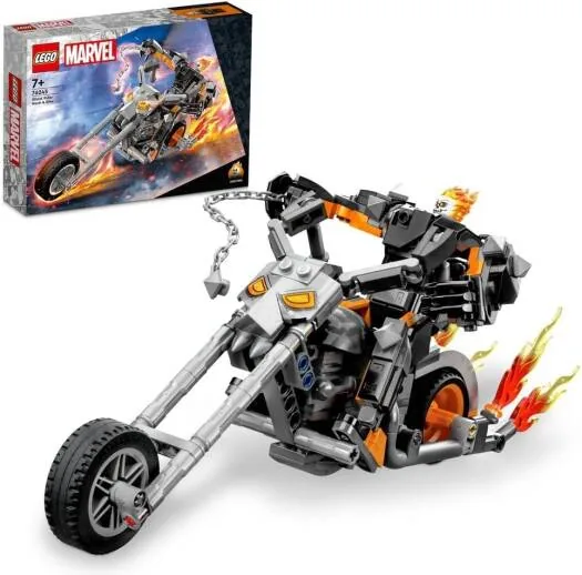 LEGO Marvel Ghost Rider Mech & Bike 76245 Building Toy Set (264 Pieces) price comparison Qatar – cheapest at Brickmak via Microless