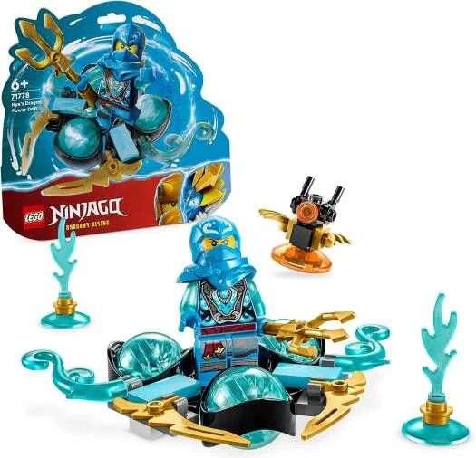 Lego Ninjago Nyas Dragon Power Spinjitzu Drift 71778 with 57pcs price comparison Qatar – cheapest at Brickmak via Microless