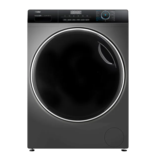 Haier Front Load Washer & Dryer, 9/6 kg, 1400 RPM, Silver, HWD90-BP14929S6, Silver product image