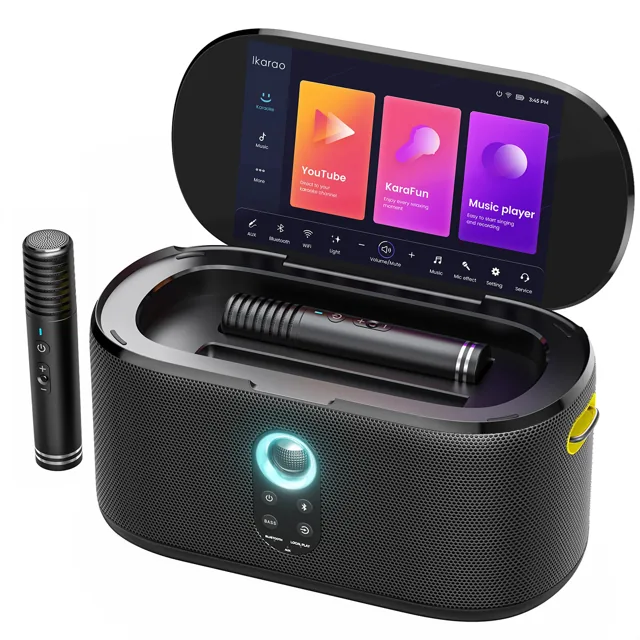 Ikarao Shell S1 All-in-One Smart Party Speaker – 280W, 10.1" HD Screen (Black) price comparison Qatar – cheapest at Starlink