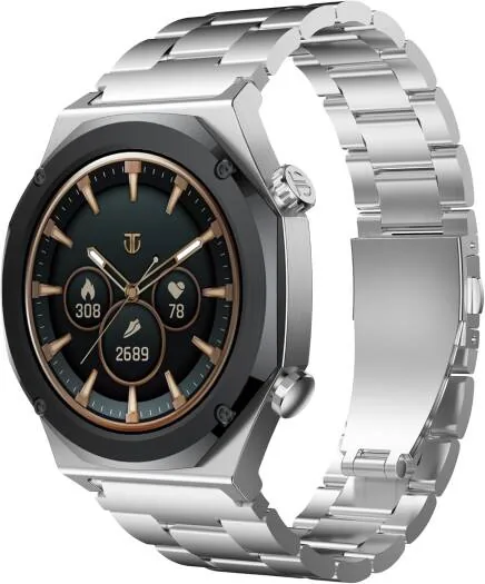 Titan Maestro Smartwatch with 1.43" AMOLED – Silver (90208KM01) price comparison Qatar – cheapest at P A P I T A via Microless