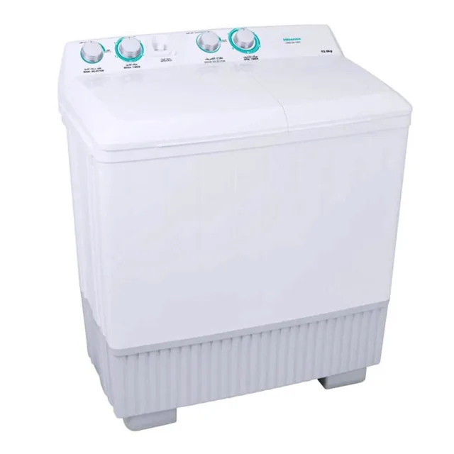 Hisense Twin Tub Washing Machine 12Kg - XPB120-7001 price comparison Qatar – cheapest at Ansar Gallery