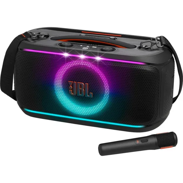 JBL PartyBox On-The-Go 2 Music System, Bluetooth, up to 15 Hours, Black price comparison Qatar – cheapest at Lulu Hypermarket