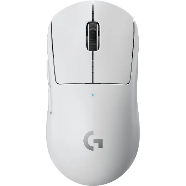 Logitech G Pro X SUPERLIGHT Gaming Mouse, Wireless (2.4 GHz RF), Optical, HERO 100-25600 dpi, White, White price comparison in Qatar