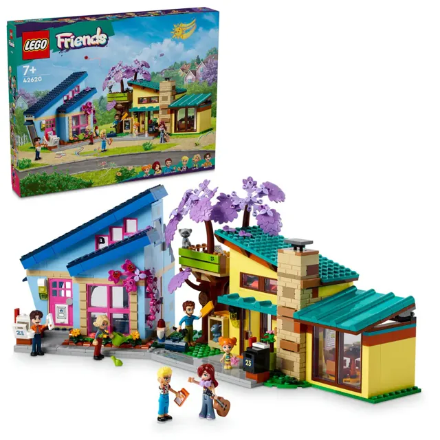 LEGO Olly and Paisley's Family Houses price comparison Qatar – cheapest at Hala Mama