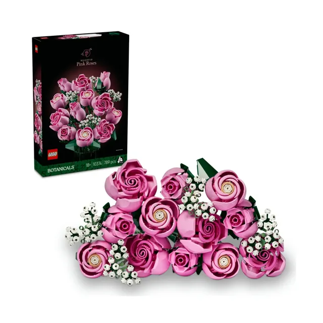 Lego Botanicals Bouquet of Pink Roses 789Pcs price comparison Qatar – cheapest at Hala Mama