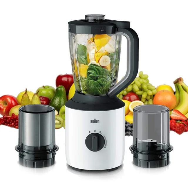Braun Jug Blender, 800W, White, JB3123WH price comparison Qatar – cheapest at Al Meera