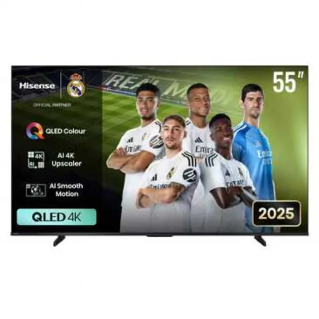 Hisense QLED 4K Smart Tv 55 Inch 55Q61Q price comparison Qatar – cheapest at Ansar Gallery