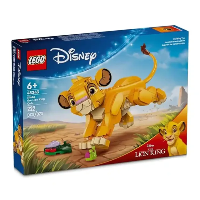 Lego Disney Simba the Lion King Cub 43243 With 222pcs price comparison Qatar – cheapest at Yalla Toys