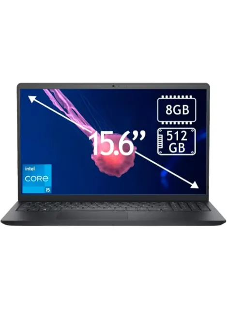 Dell 15 DC15250 Laptop, 15.6" FHD IPS Touch Display, Intel Core i5-1334U Processor, 8GB RAM, 512GB SSD, Intel UHD Graphics, English US Keyboard, Windows 11, Carbon Black | 1XVHG price comparison Qatar – cheapest at Hyper via Microless