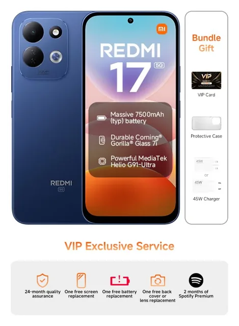 Xiaomi Redmi 17 256GB – Blue product image