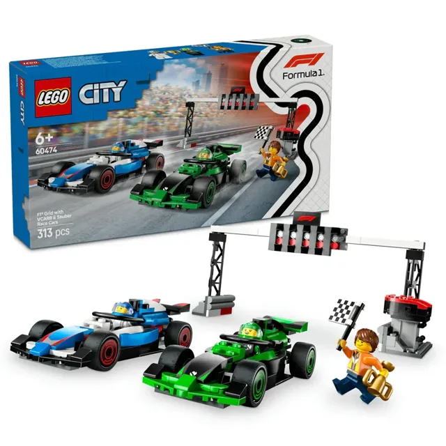 LEGO F1 Grid with VCARB & Sauber Race Cars price comparison Qatar – cheapest at Hala Mama