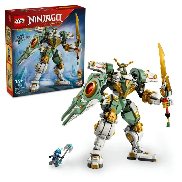 LEGO® Lloyd's Titan Mech 15th Anniversary price comparison Qatar – cheapest at Hala Mama