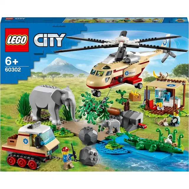 Lego 60302 Wildlife Rescue Operation price comparison Qatar – cheapest at Yalla Toys