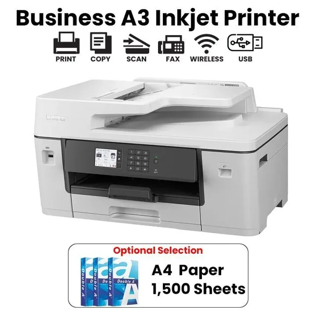 Brother All in One Wireless Printer With A3 Ink Jet MFC-J3540 price comparison Qatar – cheapest at QUICK CART COMPUTER LLC via Microless