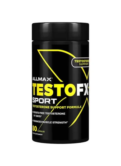 Allmax Sport Support Testofx Testosterone 80 capsules price comparison in Qatar