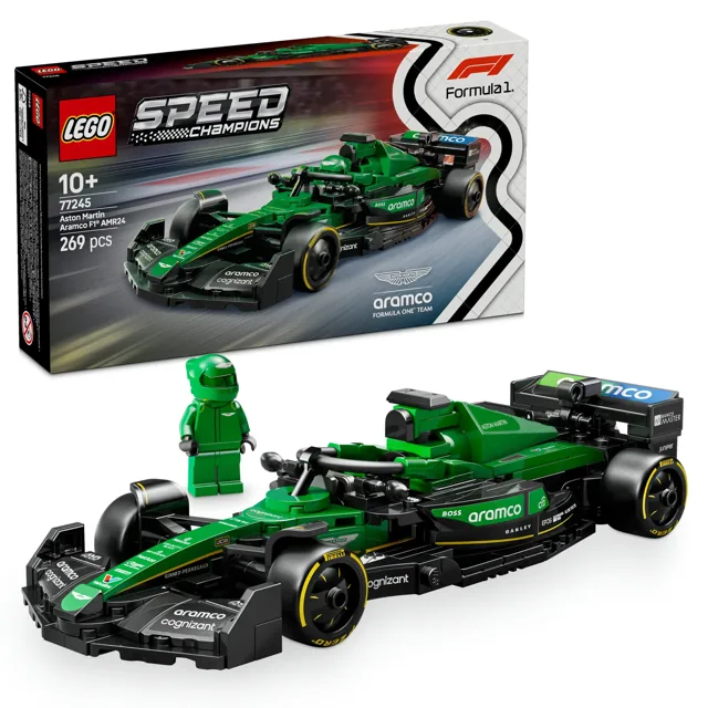 LEGO® Aston Martin Aramco F1® AMR24 Race Car price comparison Qatar – cheapest at Hala Mama