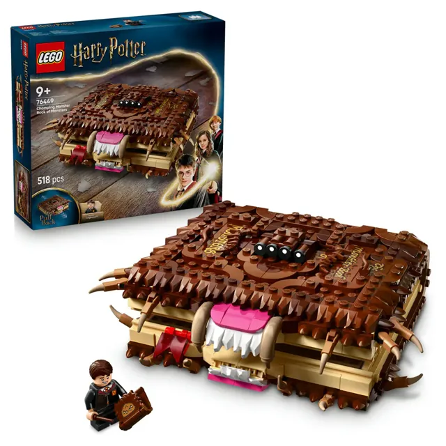 LEGO Harry Potter Chomping Monster Book Of Monsters Building Set (518 Pieces) price comparison Qatar – cheapest at Virgin Megastore