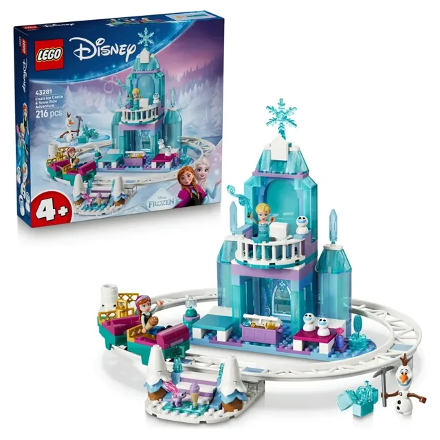 LEGO Disney Princess 43281 Elsa'S Ice Castle & Snow Ride Adventure 4+ price comparison Qatar – cheapest at Hala Mama