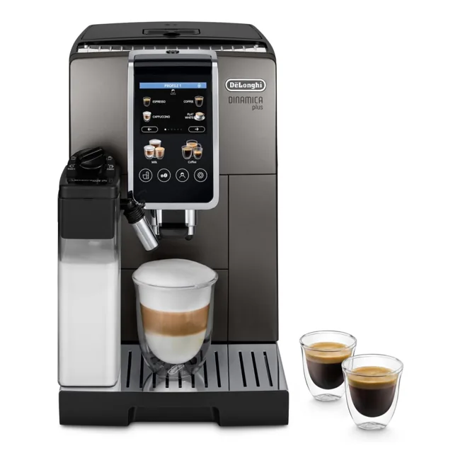 Delonghi Coffee Machine, 1.8L, 1450W, Titanium Black, ECAM380.95.TBS11 price comparison Qatar – cheapest at Carrefour Qatar