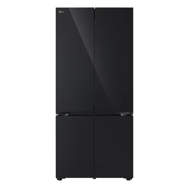 LG French Door Refrigerator, 611L, GR-B30FFGPB, Black price comparison in Qatar