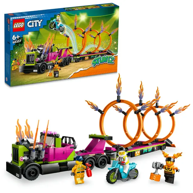 LEGO® Stunt Truck & Ring of Fire Challenge price comparison Qatar – cheapest at LEGO Qatar