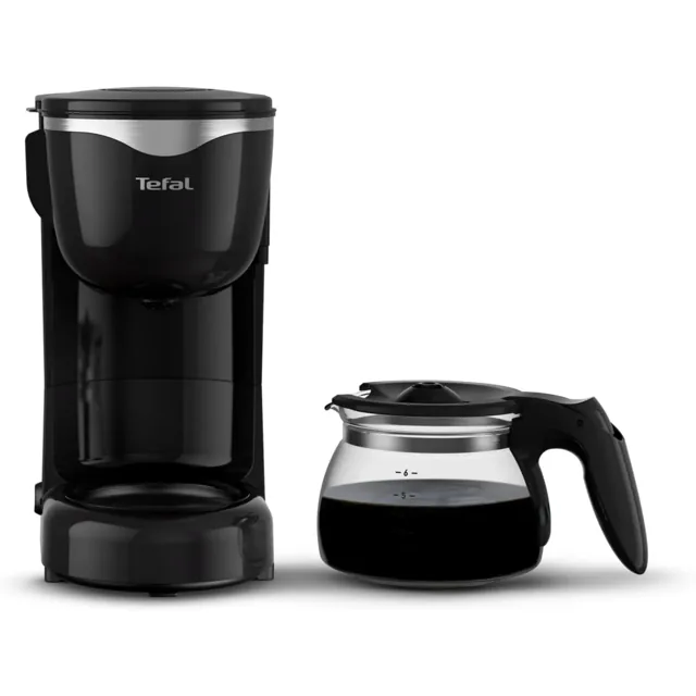 Tefal Compact Filter Coffee Maker CM340827 0.6L Black price comparison Qatar – cheapest at Al Meera