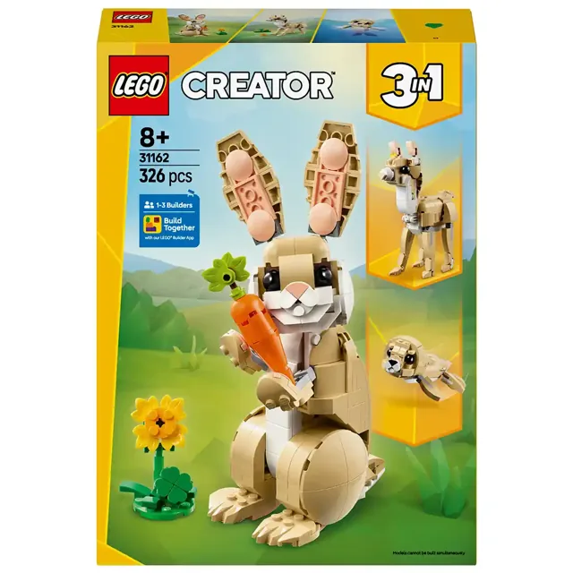 Lego 31162 Cute Bunny price comparison Qatar – cheapest at Kiddy Zone