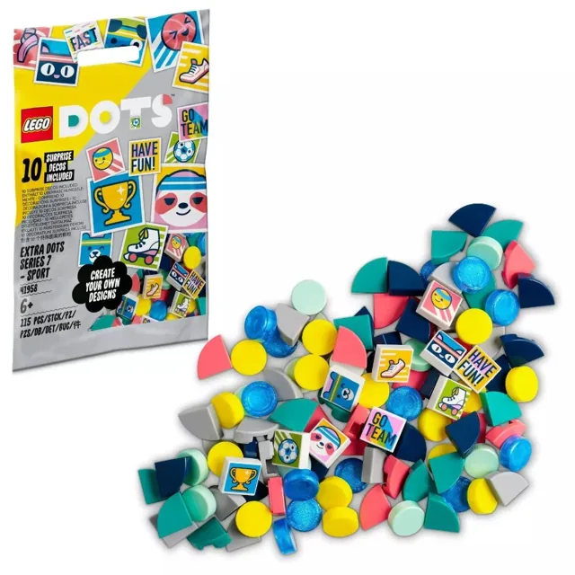 LEGO® Extra DOTS Series 7 - SPORT price comparison Qatar – cheapest at Yalla Toys