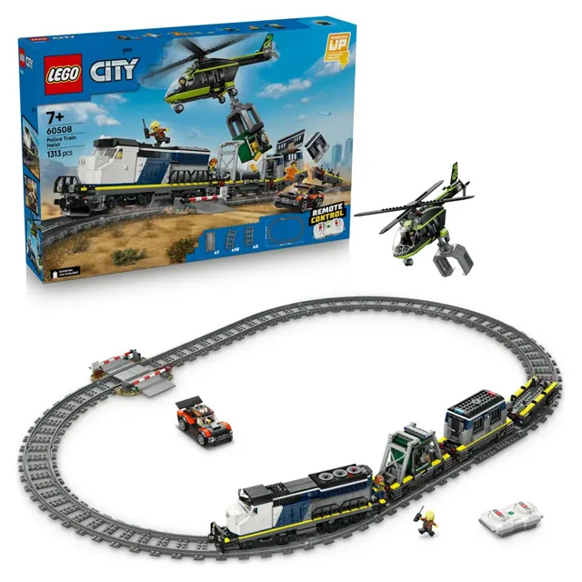 LEGO® Police Train Heist price comparison Qatar – cheapest at Yalla Toys
