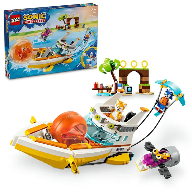 LEGO Sonic The Hedgehog Tails Adventure Boat Toy price comparison Qatar – cheapest at Yalla Toys