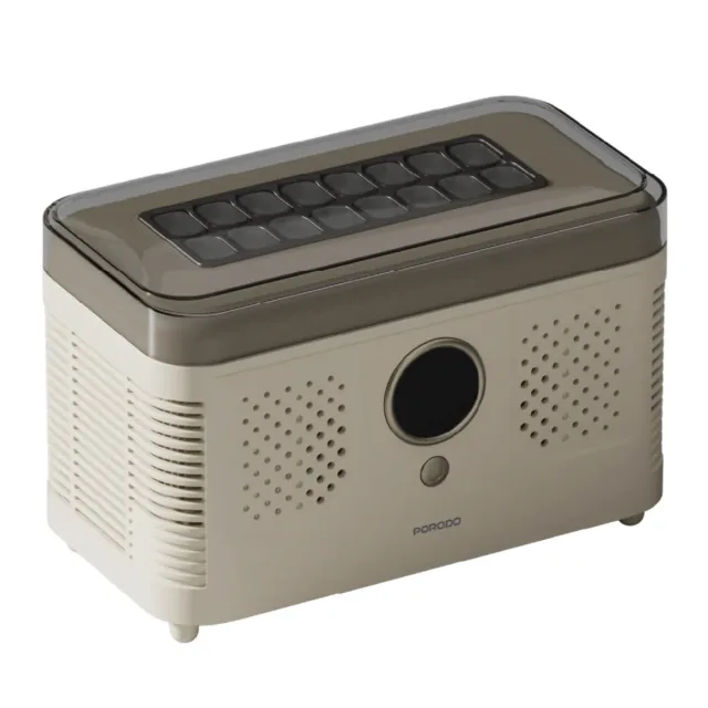 Porodo Ice Maker Machine / 16 Ice Cubes in 20 Minutes / Compact & Portable Design price comparison in Qatar