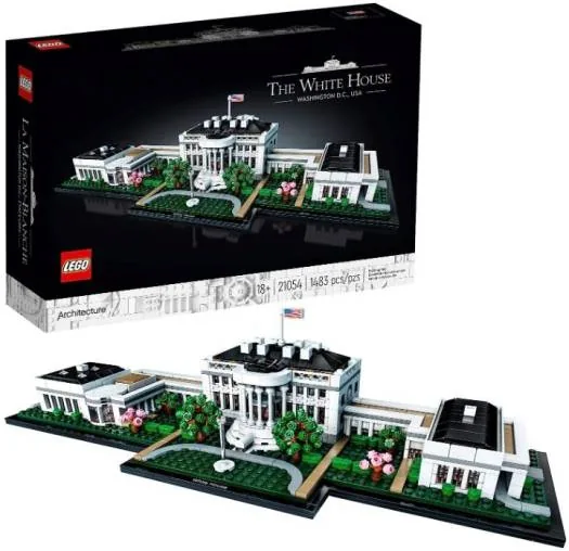 Lego Architecture White House Building Kit 21054 with 1483pieces price comparison Qatar – cheapest at Brickmak via Microless