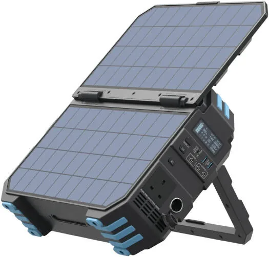 Powerology Solar Power Generator / 1600W / 1024Wh Capacity / Solar Charging / USB & AC Ports price comparison Qatar – cheapest at Microless