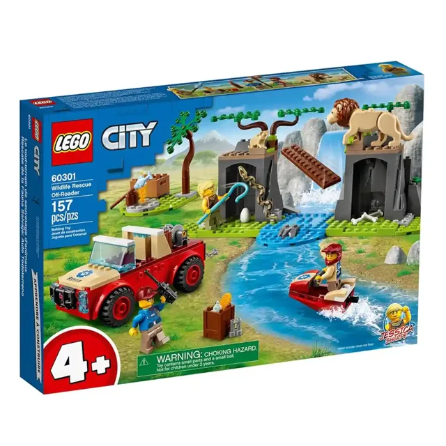 LEGO 60301 Wildlife Rescue Off-Roader price comparison Qatar – cheapest at Yalla Toys