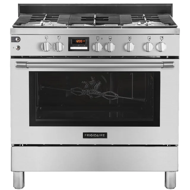 Frigidaire 90x60 cm 5 Burner Gas Cooker, Stainless Steel, FNGN90JGBS price comparison in Qatar