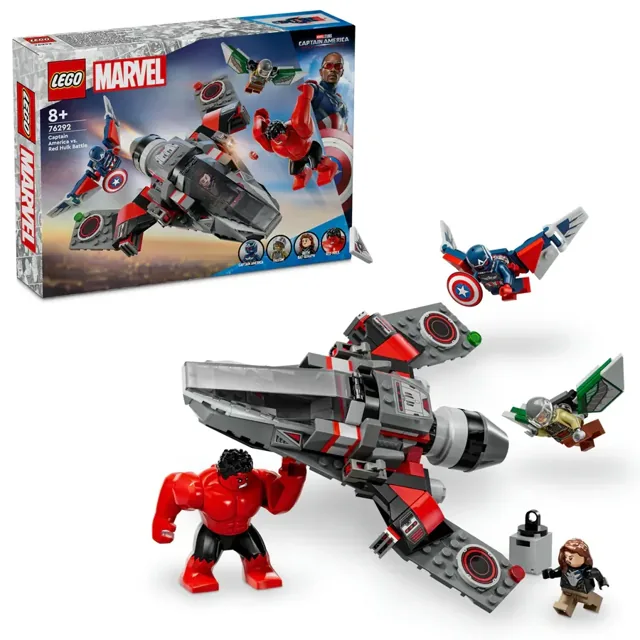 LEGO® Captain America vs. Red Hulk Battle price comparison Qatar – cheapest at LEGO Qatar