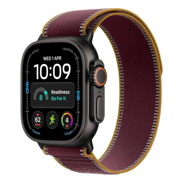 Apple Watch Ultra 4 GPS + Cellular (LTE) 49mm Titanium Black – Trail Loop, Titanium Black product image