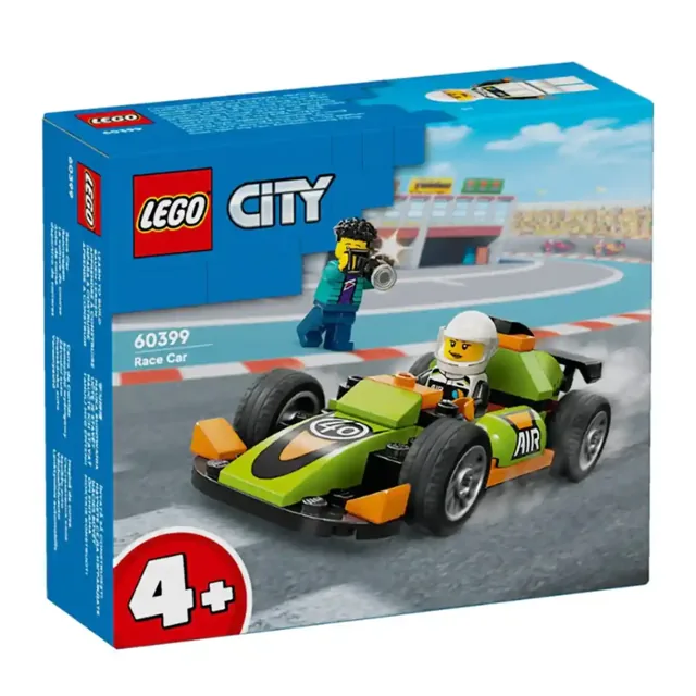 Lego City Green Race Car Set 60399 with 56pcs price comparison Qatar – cheapest at Yalla Toys
