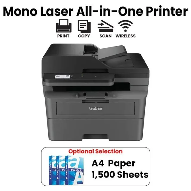 Brother Auto 2-Sided Mono Laser Printer, Up to 34 ppm, Hi-Speed USB, Wired & Wireless Connectivity - Black - MFC-L2885DW price comparison Qatar – cheapest at Noon