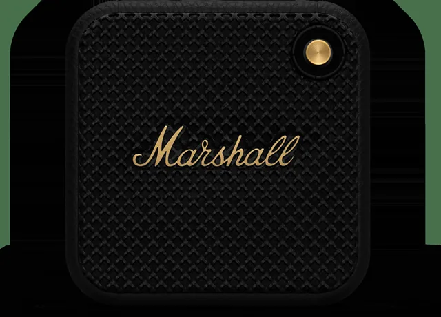 Marshall 1006059 Willen Bt Black And Brass, Black price comparison in Qatar