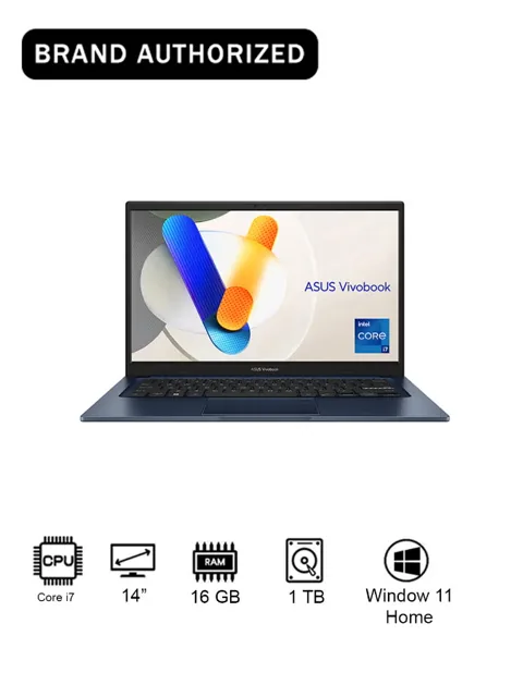 ASUS VivoBook 14" i7-1355u 16GB RAM 1TB – Blue price comparison Qatar – cheapest at Al Anees