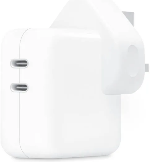 Apple 35W Dual USB-C Port Power Adapter, 2 x USB Type-C Female Ports, Compatible with iPhone / iPad / Mac Models, White | MNWP3 price comparison Qatar – cheapest at SKT Shop via Microless
